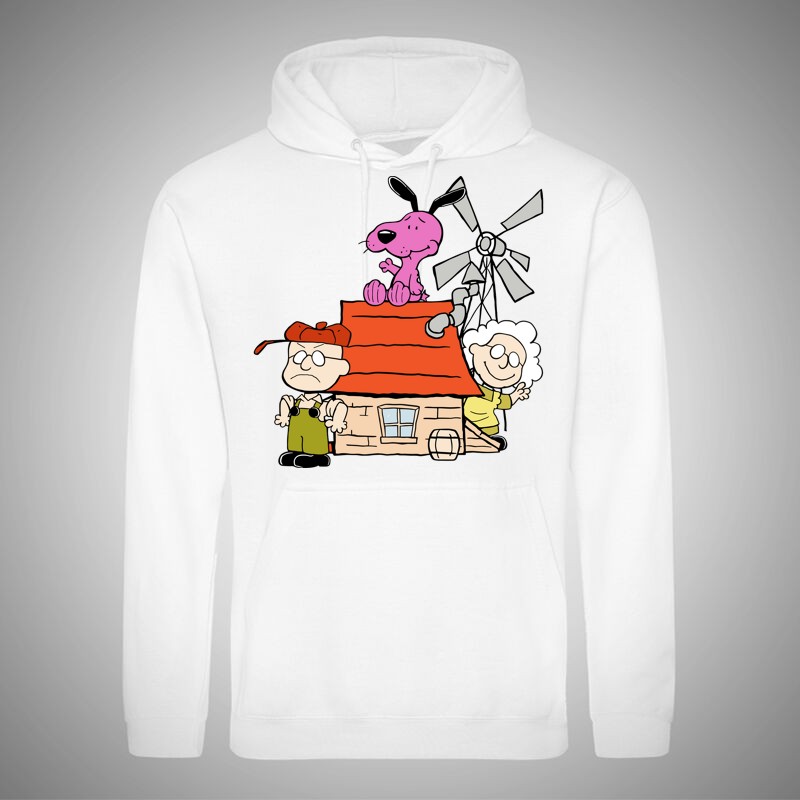 Férfi Kapucnis Pulcsi Bátor Snoopy