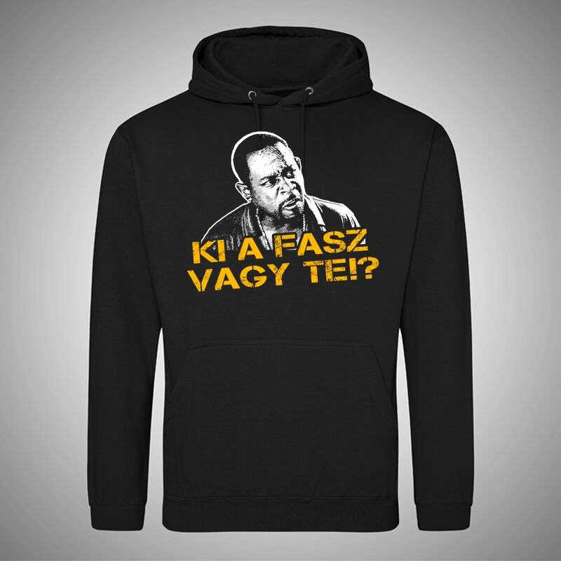 Férfi Kapucnis Pulcsi Ki A Fasz Vagy Te?