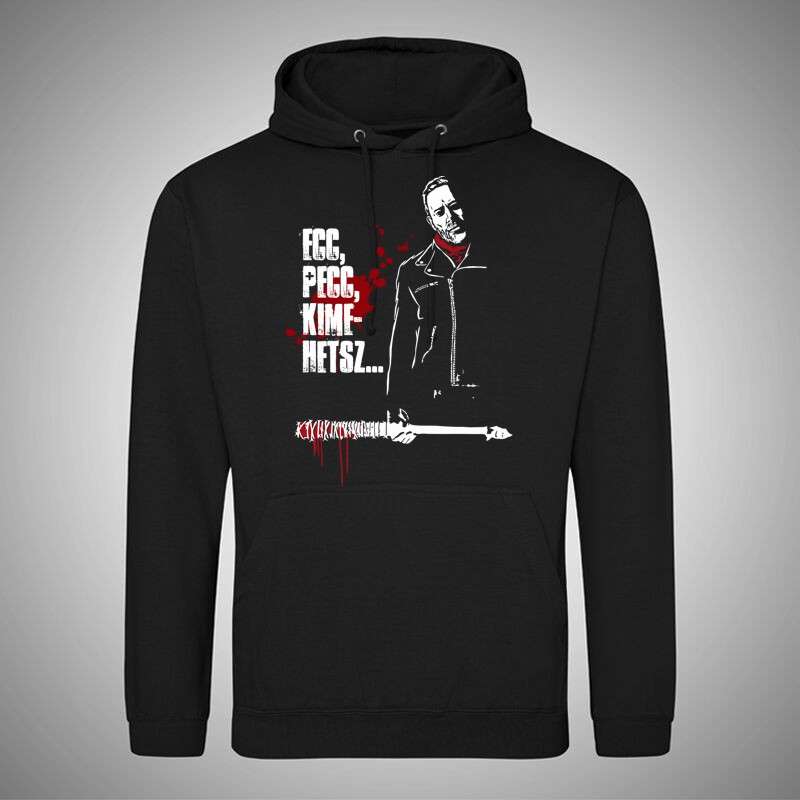 Férfi Kapucnis Pulcsi Walking Dead Ecc Pecc Kimehetsz