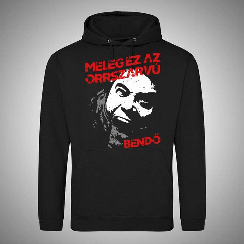 Férfi Kapucnis Pulcsi Meleg Ez Az Orrszarvú Bendő