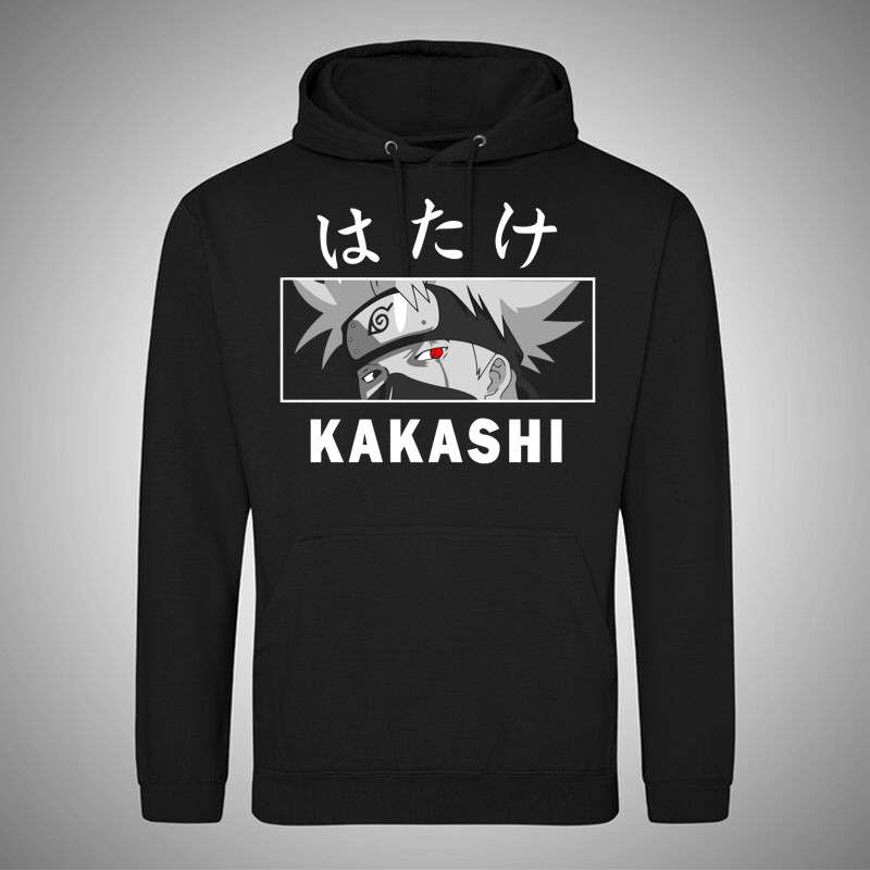 Férfi Kapucnis Pulcsi Kakashi Hatake