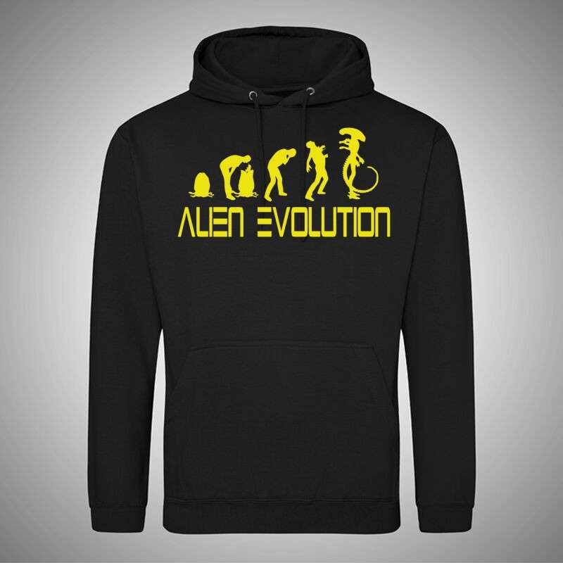 Férfi Kapucnis Pulcsi Alien Evo