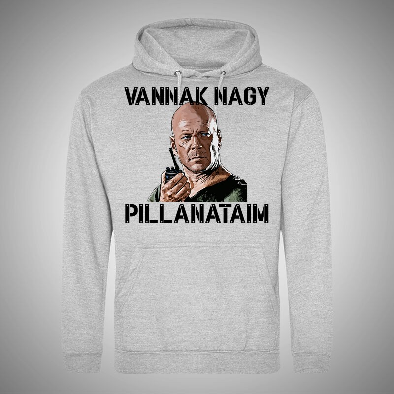 Férfi Kapucnis Pulcsi Vannak Nagy Pillanataim