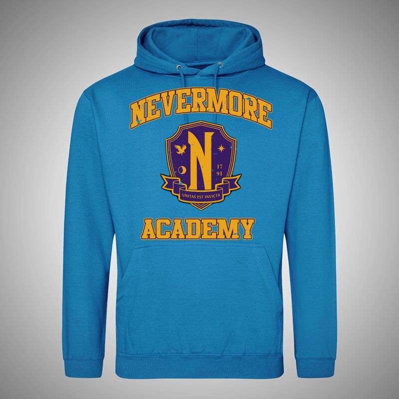 Férfi Kapucnis Pulcsi Nevermore Academy