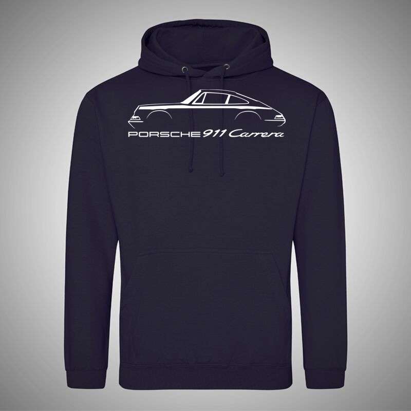Férfi Kapucnis Pulcsi Porsche 911 Carrera