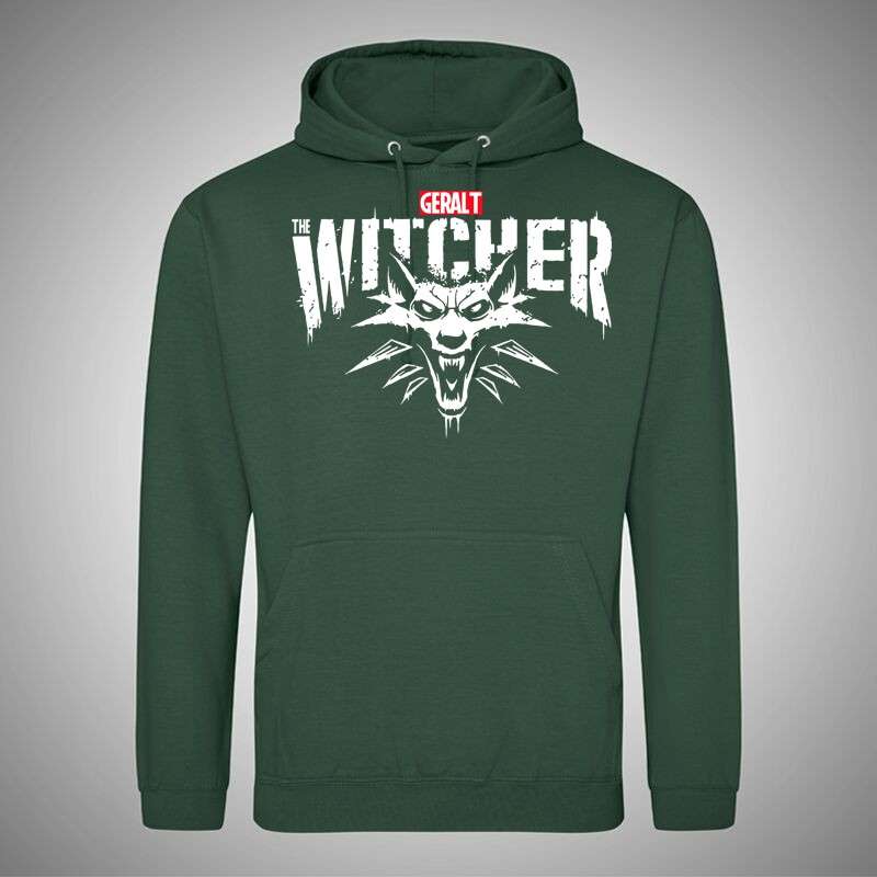 Férfi Kapucnis Pulcsi Geralt The Witcher