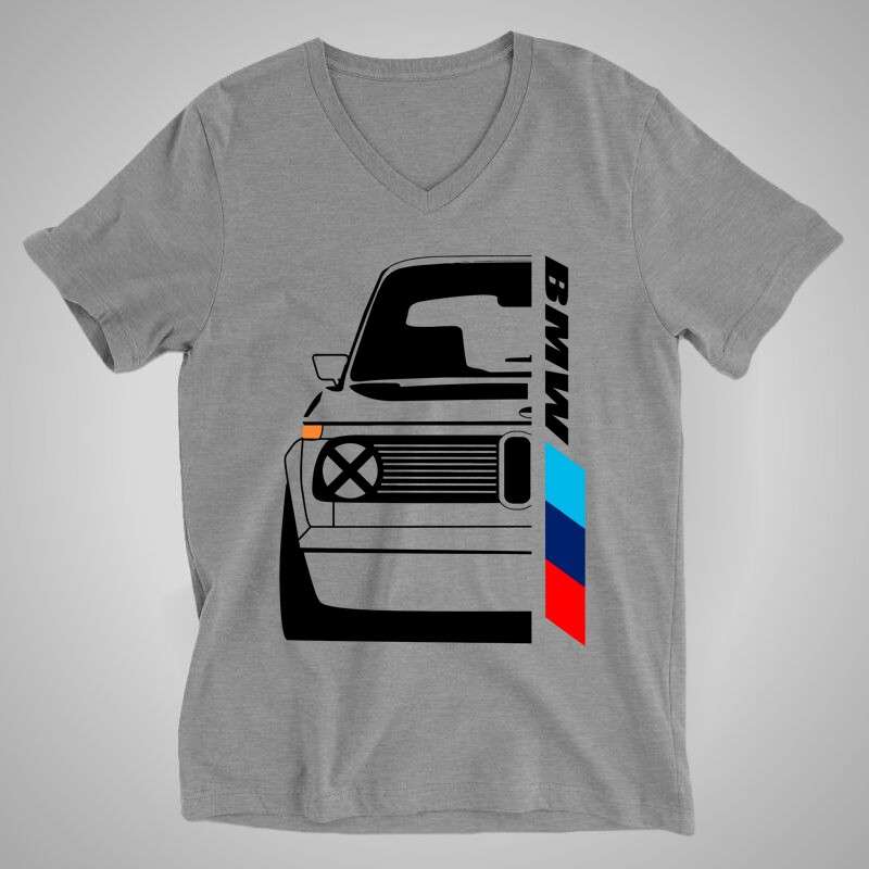 Férfi V-nyakú póló BMW M Power