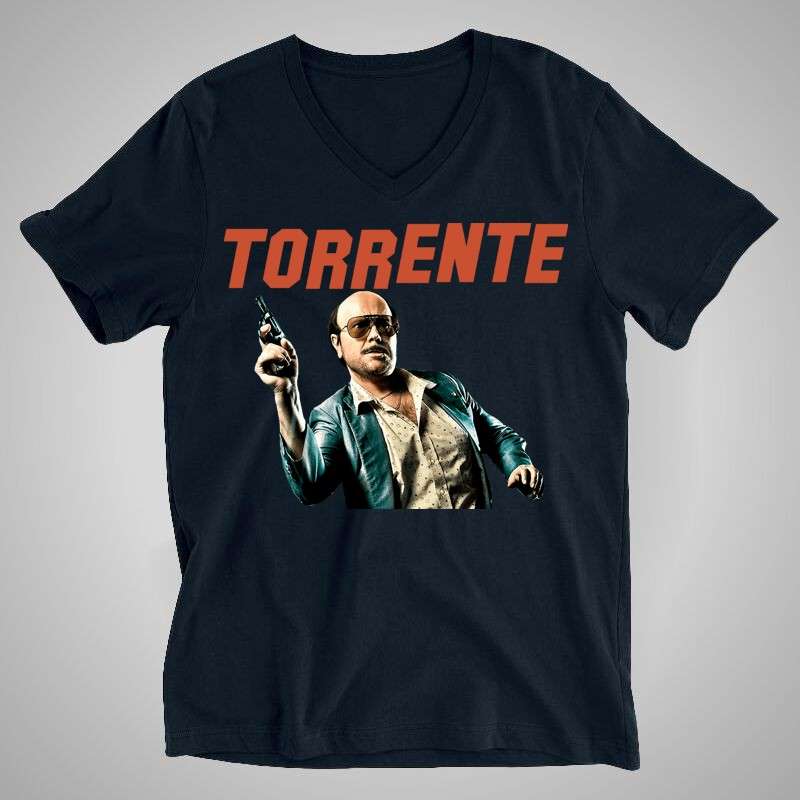 Férfi V-nyakú póló Torrente
