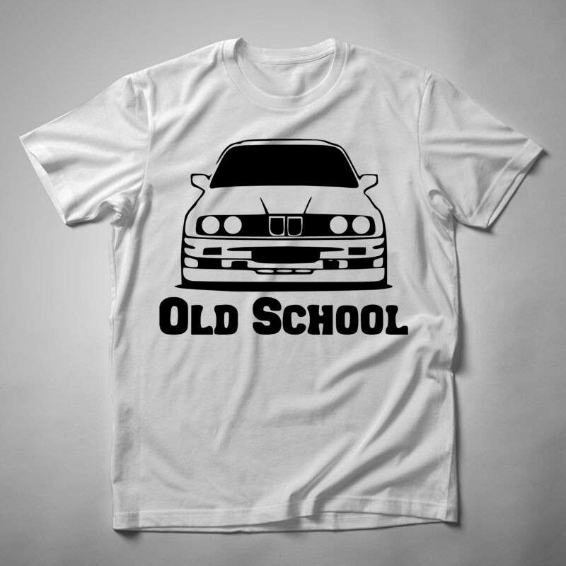 Gyerek póló Old School BMW