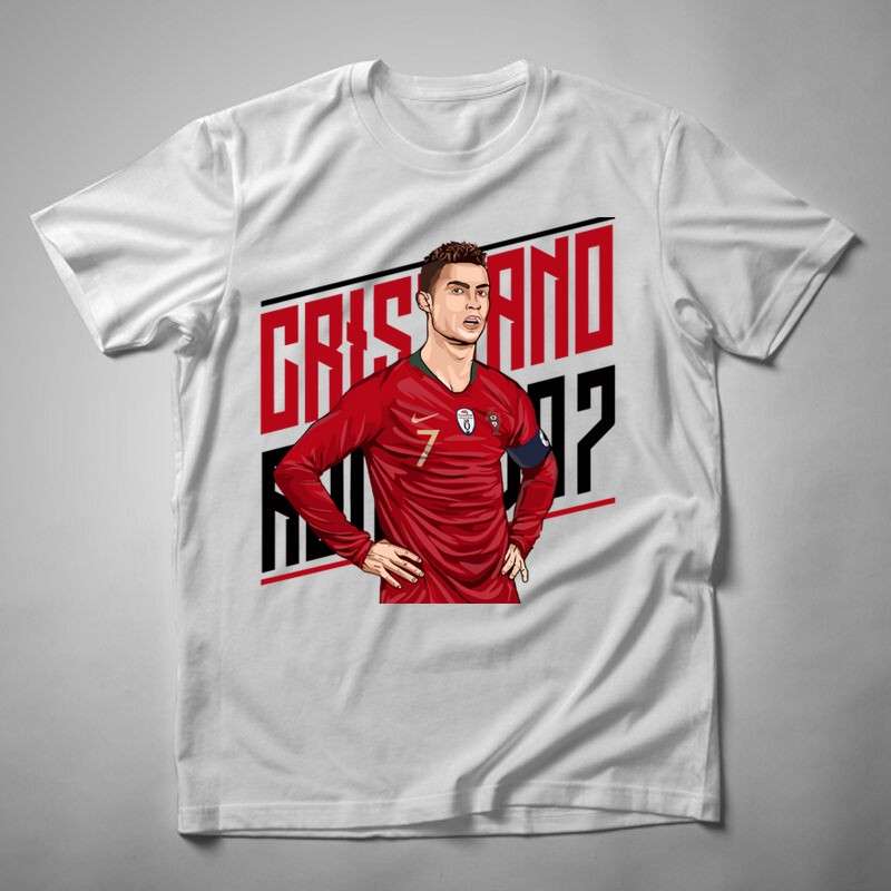 Gyerek póló Cristiano Ronaldo Portugál