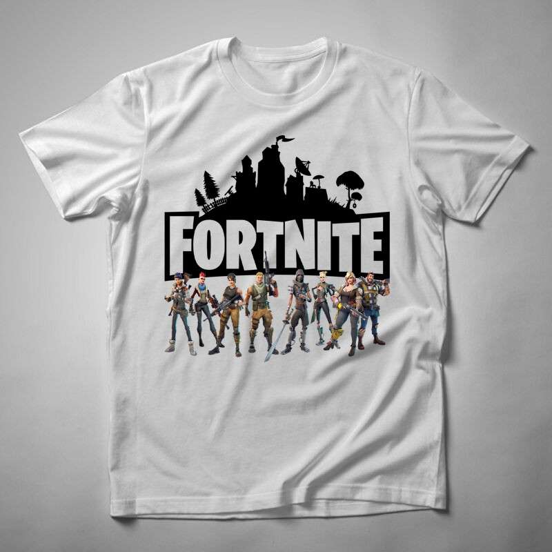 Gyerek póló Fortnite Team