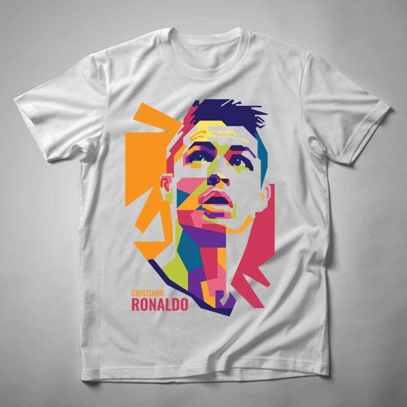 Gyerek póló Cristiano Ronaldo ART