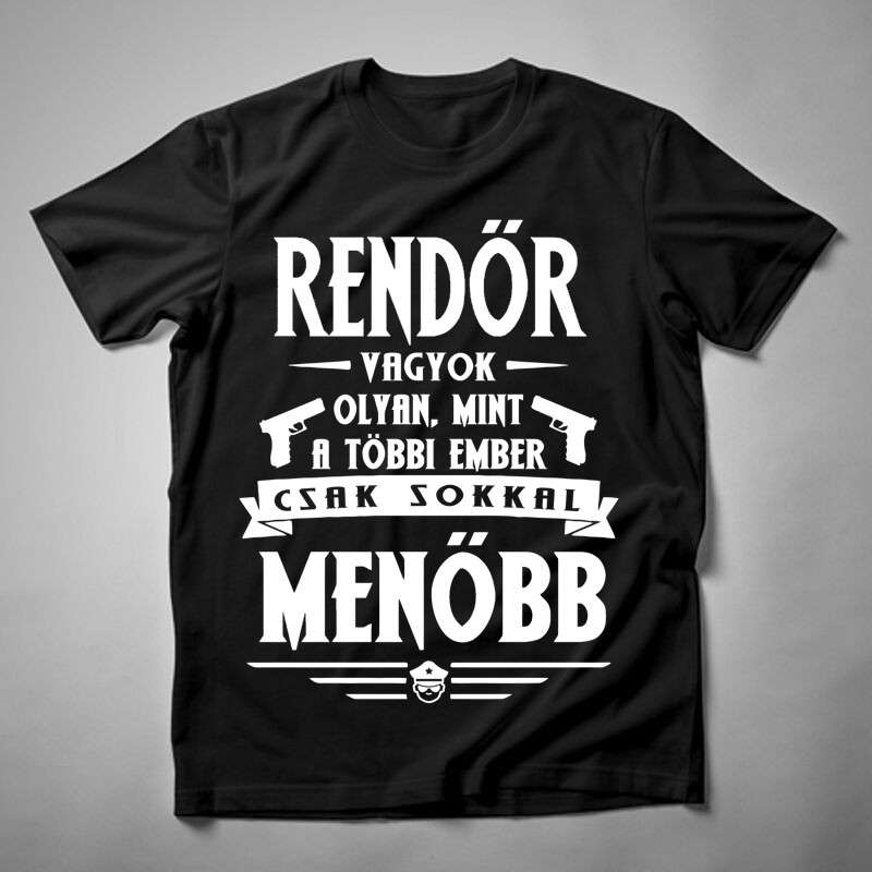 Gyerek póló Rendőr Vagyok