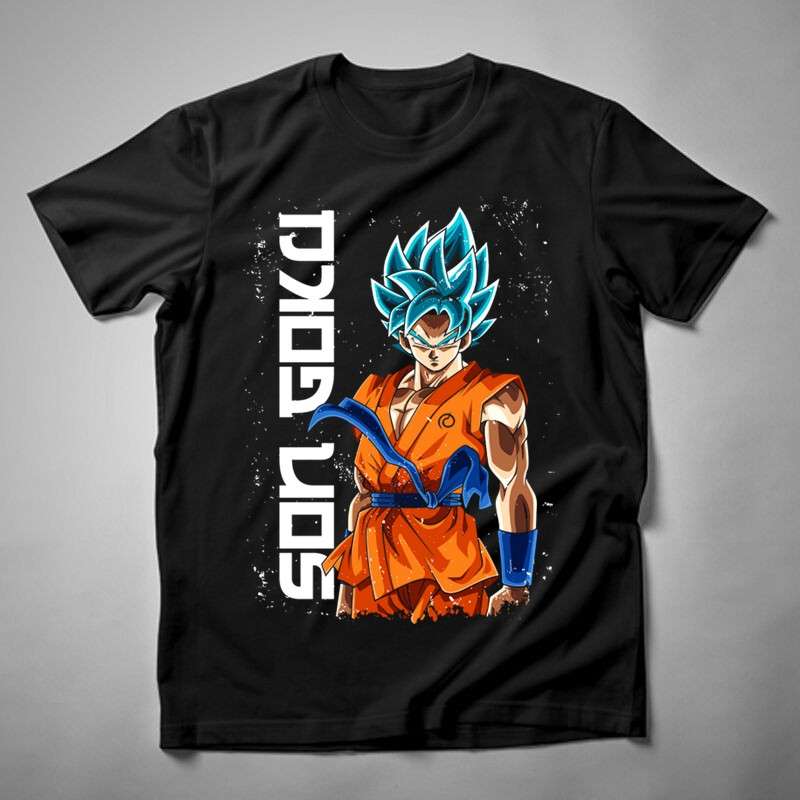 Gyerek póló Songoku ART
