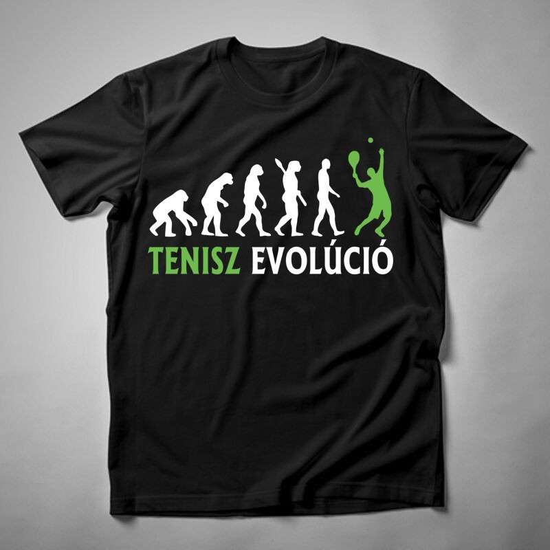 Gyerek póló Tenisz Evolúció