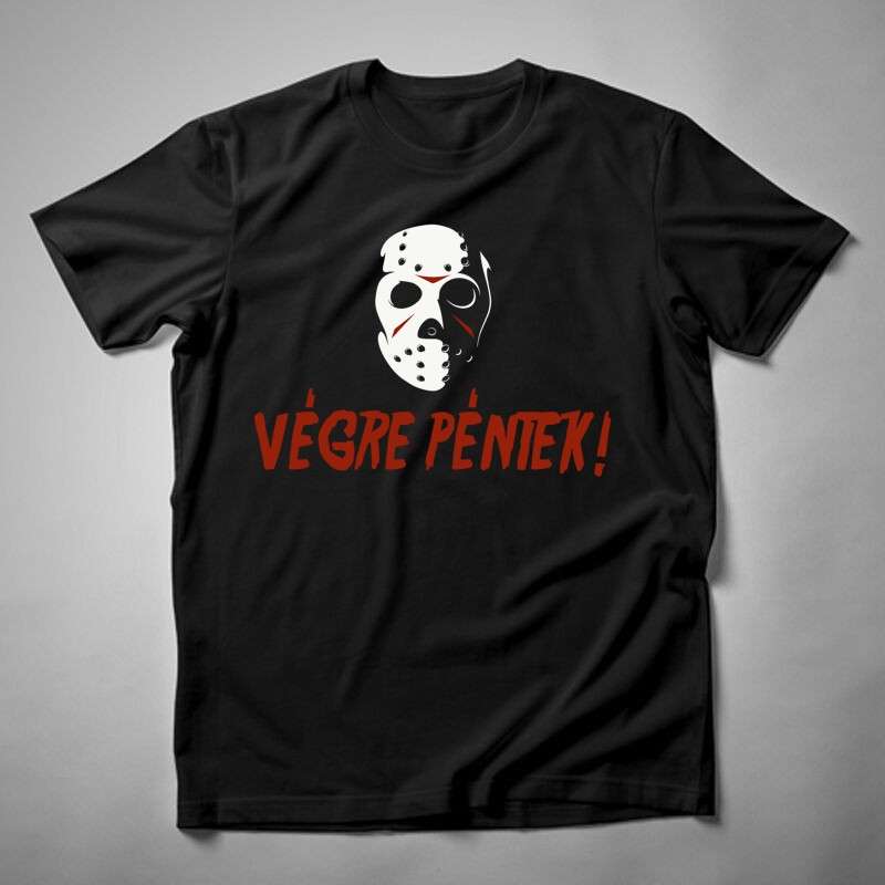 Gyerek póló Péntek 13 Végre Péntek