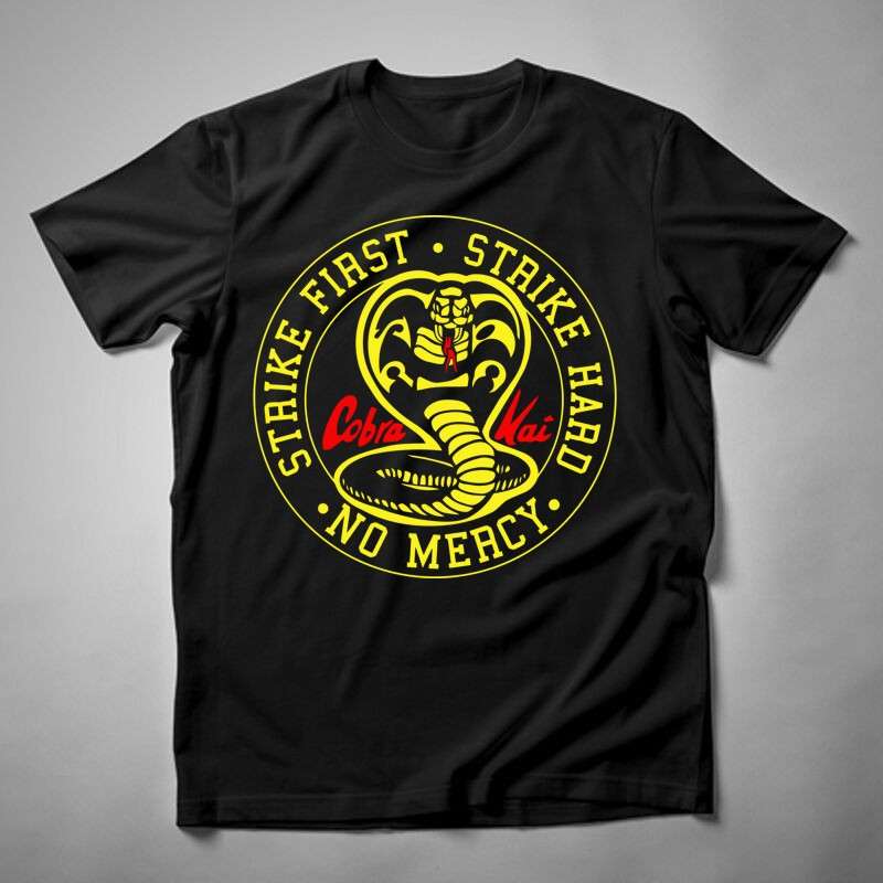 Gyerek póló Cobra Kai No Mercy