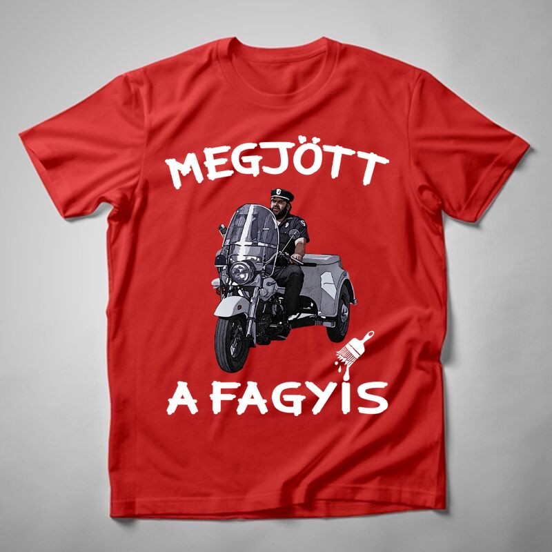 Gyerek póló Megjött A Fagyis