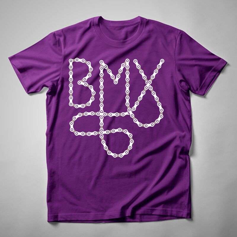 Gyerek póló BMX Lánc