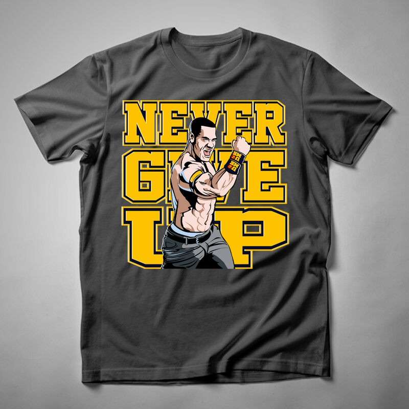 Gyerek póló John Cena Never Give Up