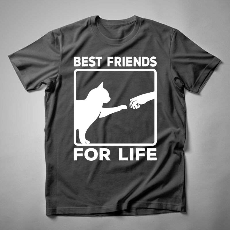 Gyerek póló Best Friends For Life Cat