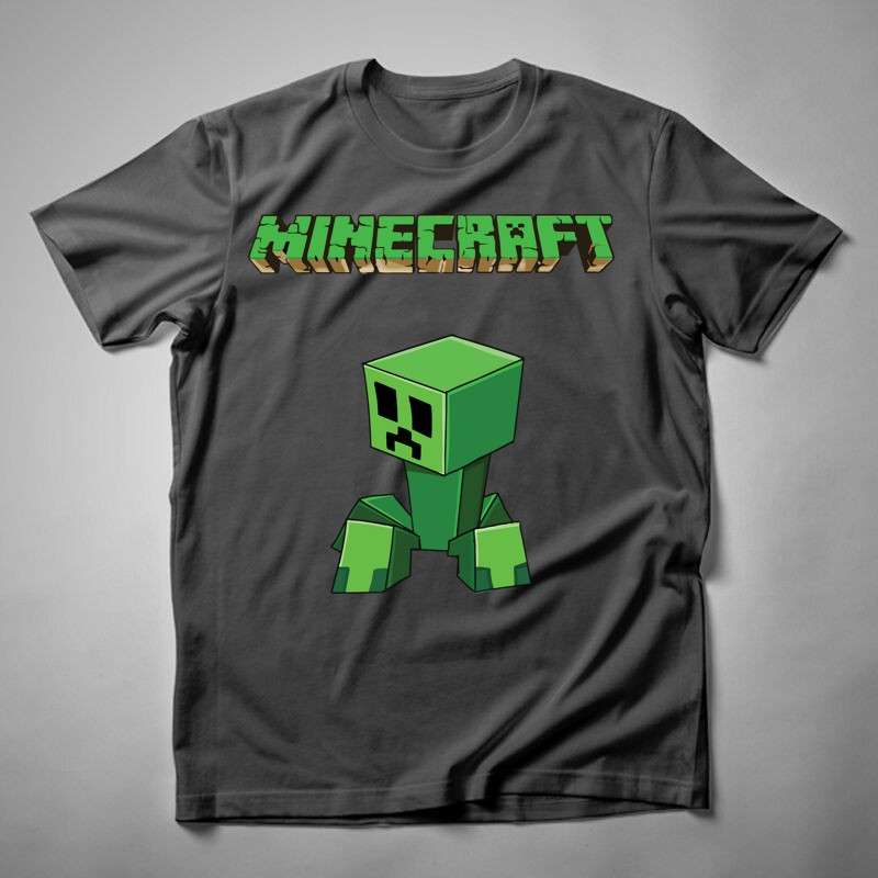 Gyerek póló Minecraft Creeper 2.0