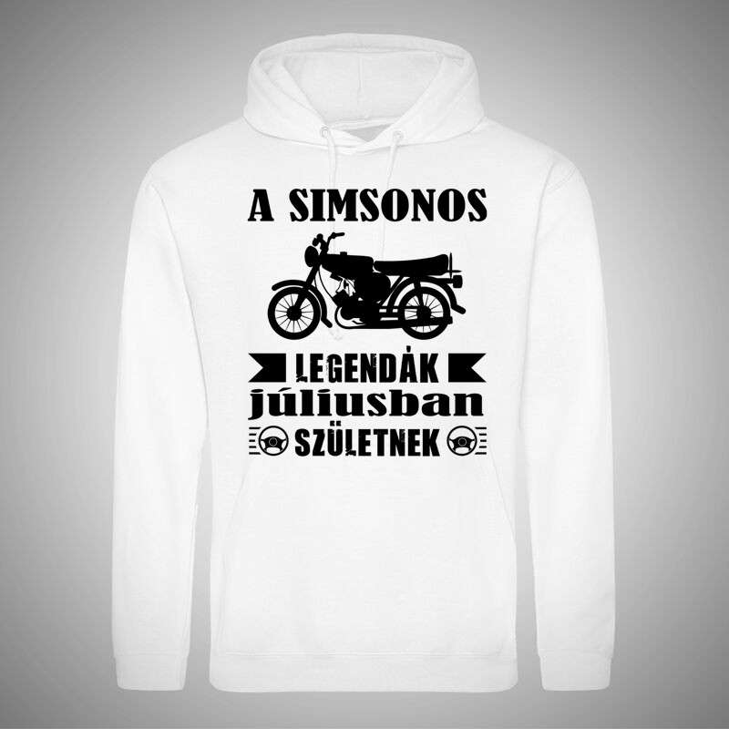 Gyerek kapucnis pulcsi A Simsonos Legendák Születnek