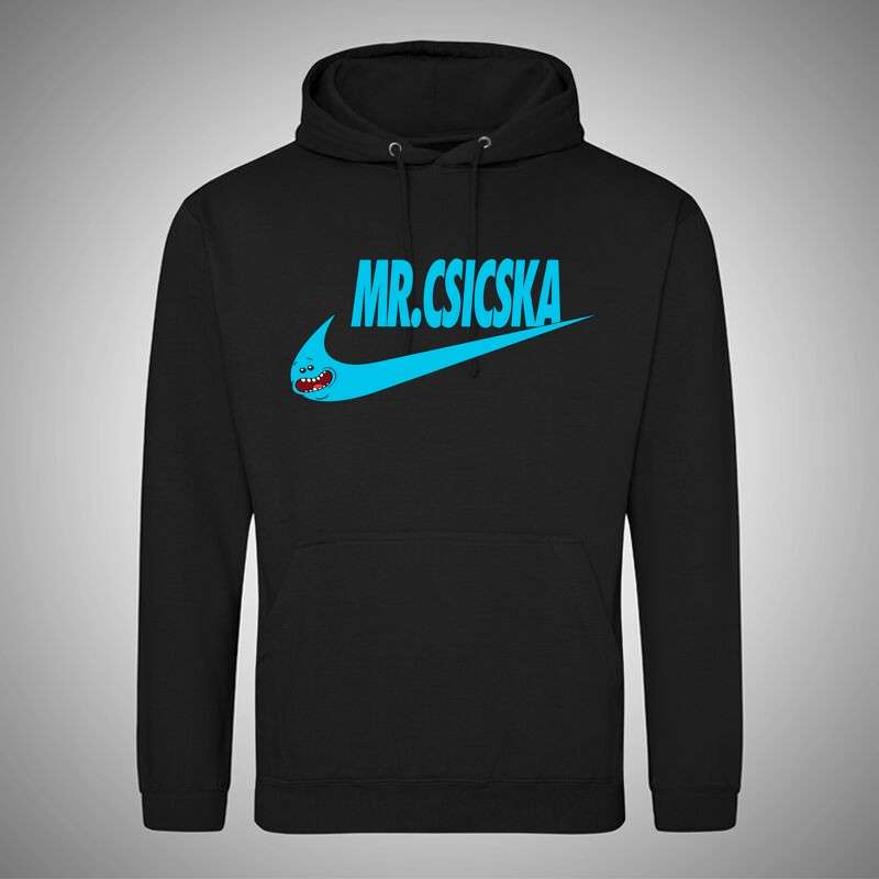 Gyerek kapucnis pulcsi Mr Csicska