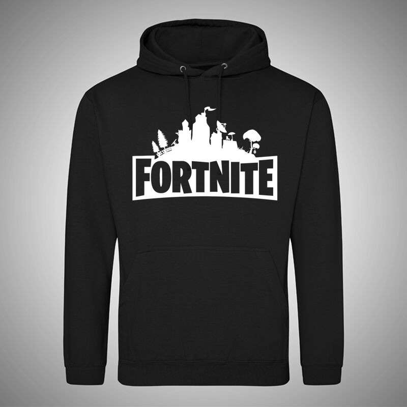 Gyerek kapucnis pulcsi Fortnite Logo
