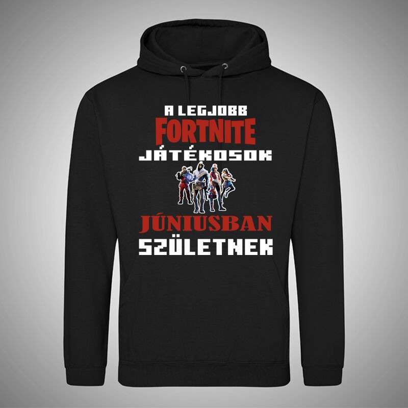 Gyerek kapucnis pulcsi A Legjobb Fortnite Játékosok Születnek