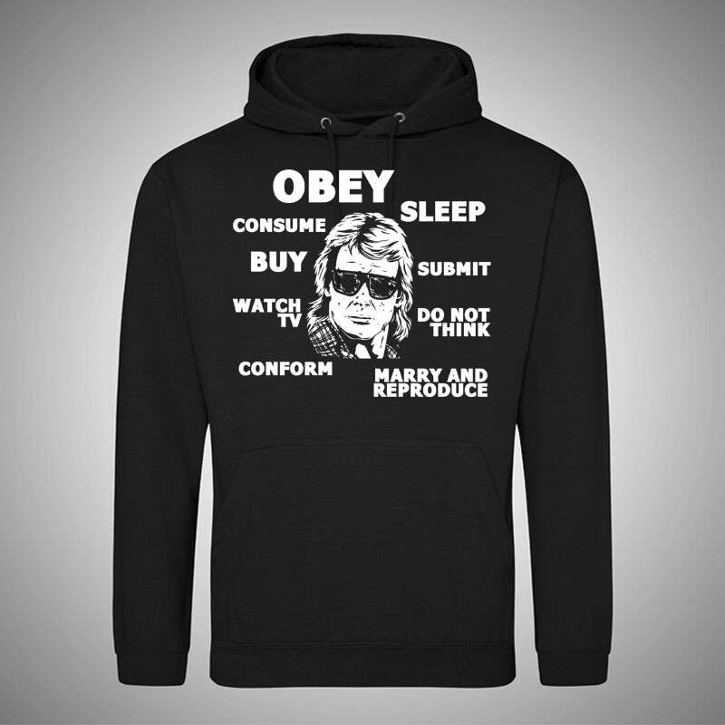 Gyerek kapucnis pulcsi They Live Obey