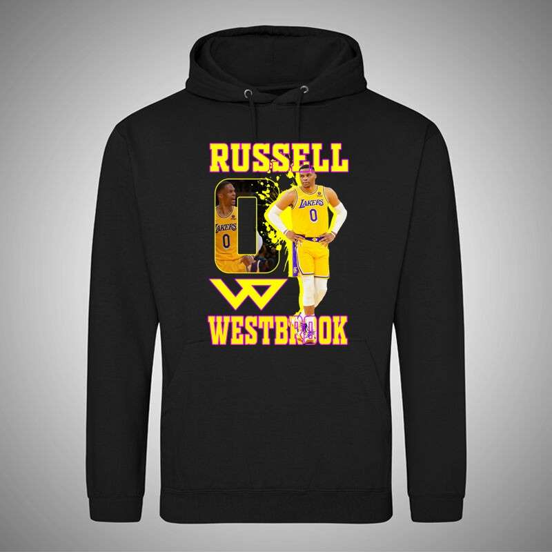 Gyerek kapucnis pulcsi Russell Westbrook Lakers