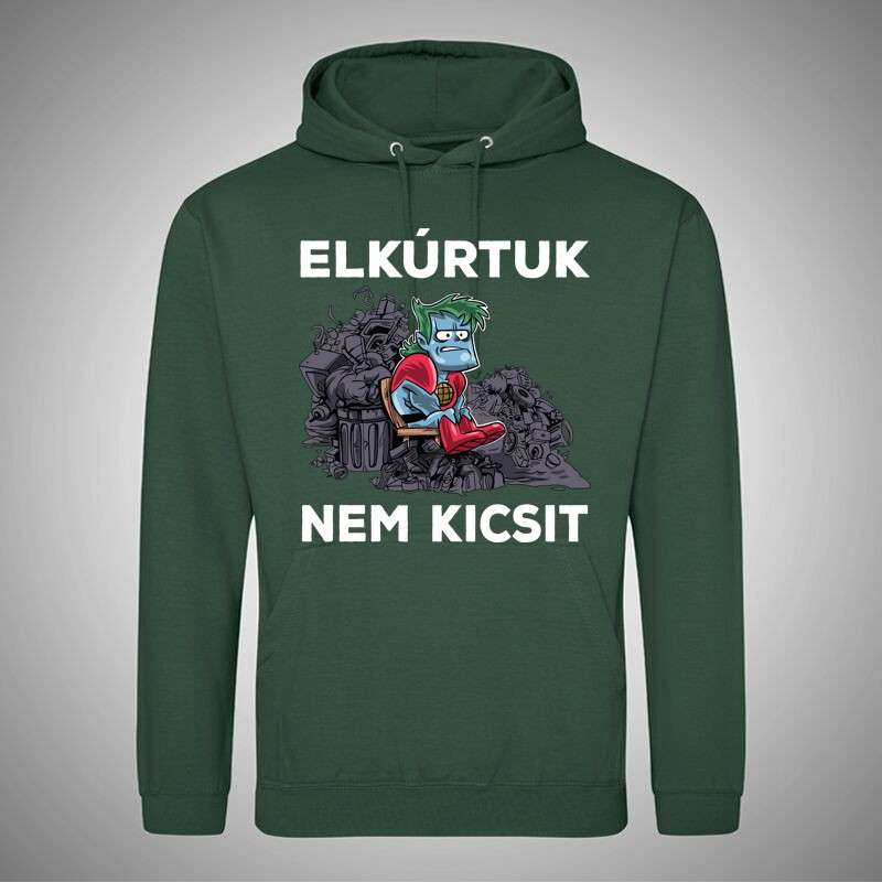Gyerek kapucnis pulcsi Bolygó Kapitánya Elkúrtuk
