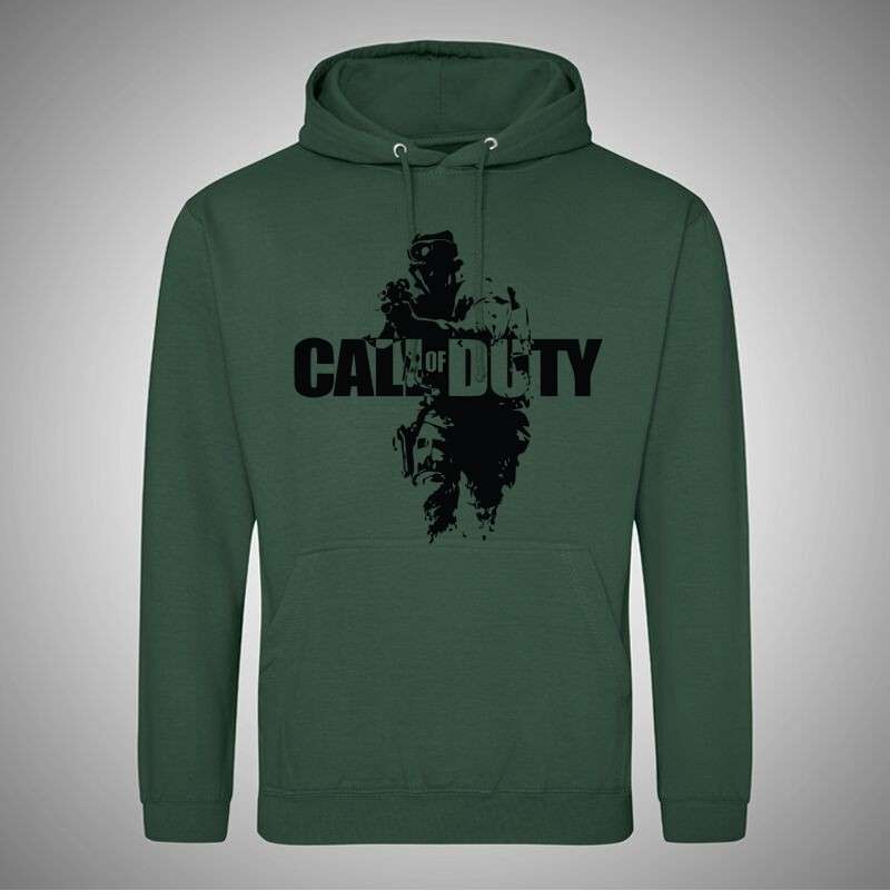 Gyerek kapucnis pulcsi CALL OF DUTY Black And White