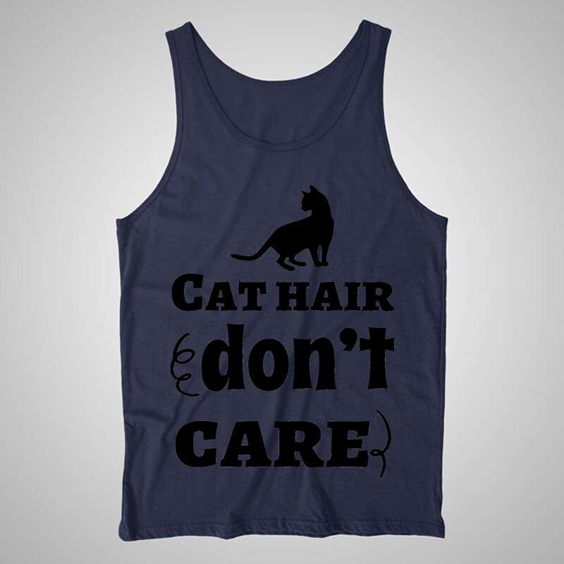 Női trikó Cat Hair Don't Care