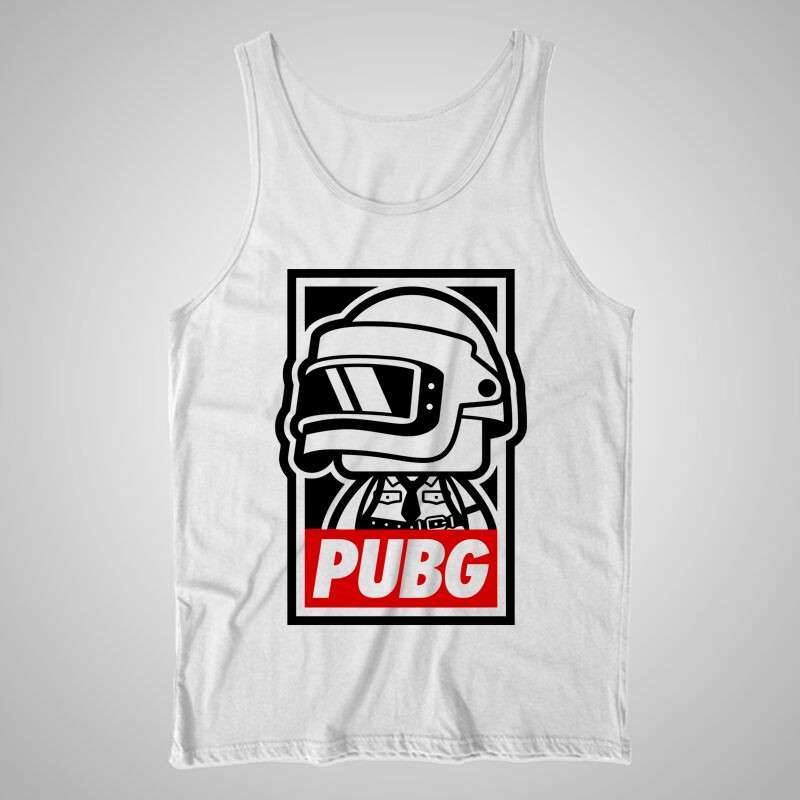 Férfi trikó PUBG 2.0