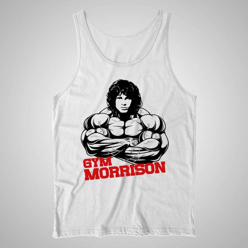 Férfi trikó Gym Morrison