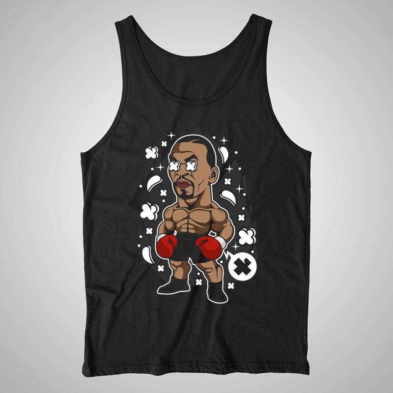 Férfi trikó Mike Tyson