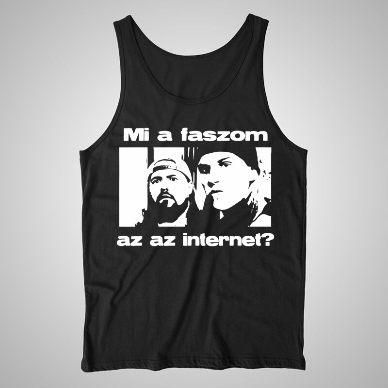Férfi trikó Mi A Faszom Az Az Internet