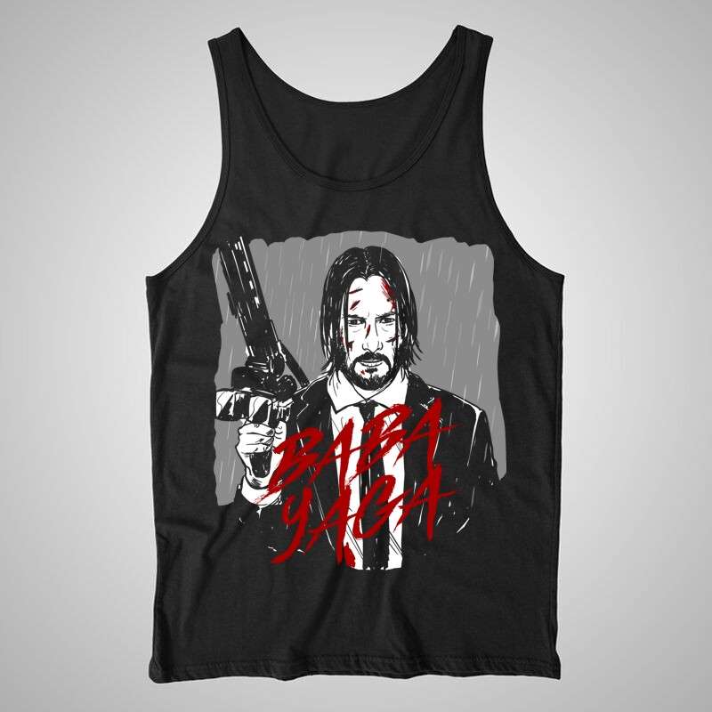 Férfi trikó John Wick Baba Yaga 2.0