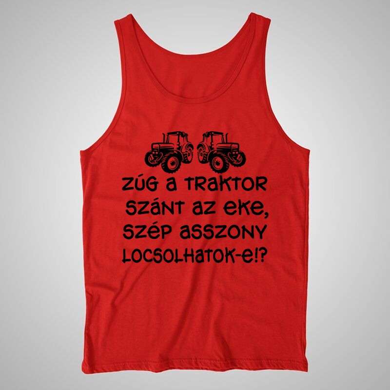 Férfi trikó Zúg A Traktor Szánt Az Eke