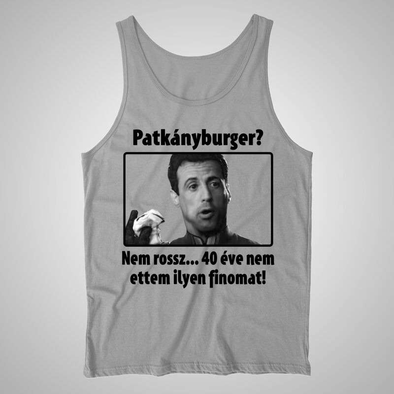 Férfi trikó Patkányburger