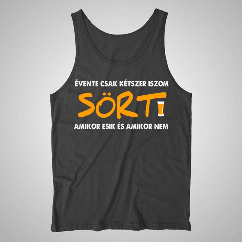 Férfi trikó Évente Kétszer