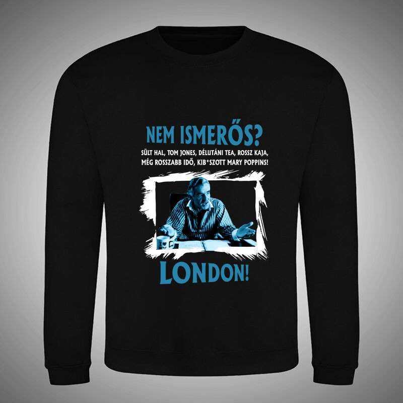 Kerek nyakú pulcsi Nem Ismerős London