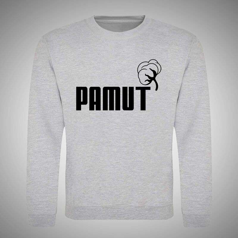Kerek nyakú pulcsi PAMUT