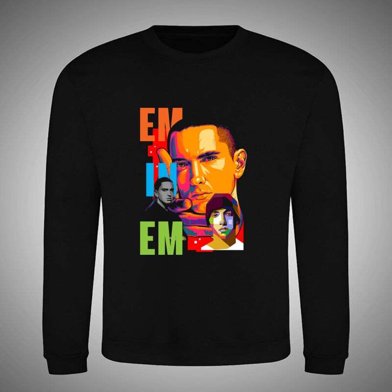 Gyerek kerek nyakú pulcsi Eminem