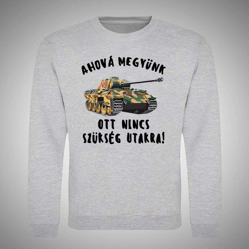 Gyerek kerek nyakú pulcsi Ahová Megyünk TANK