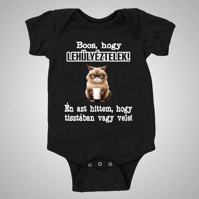 Baba body Bocs Hogy Lehülyéztelek Cica