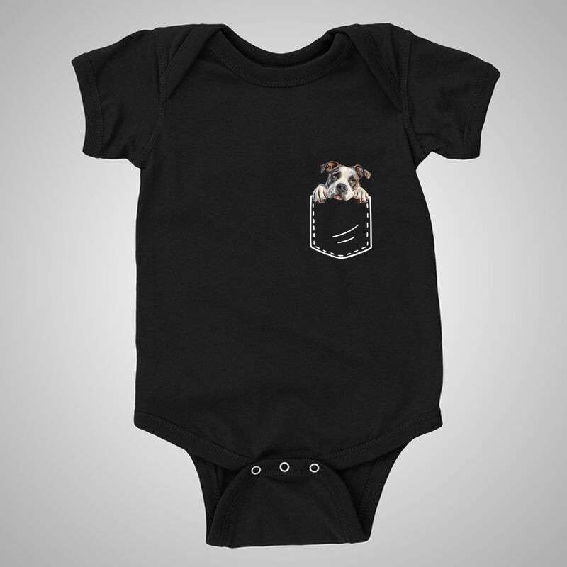 Baba body Amerikai Bulldog Zseb 2.0