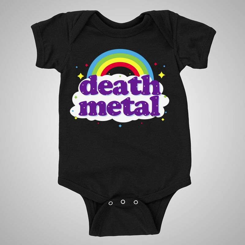 Baba body Death Metal Szivárvány